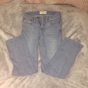 Light wash jeans